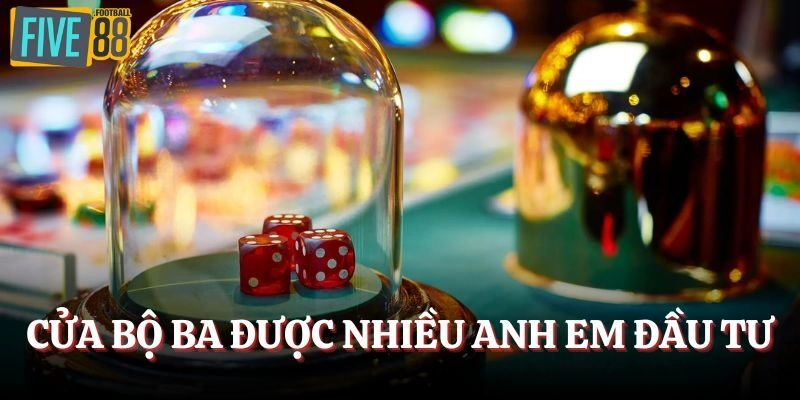 Cửa bộ ba được nhiều anh em đầu tư